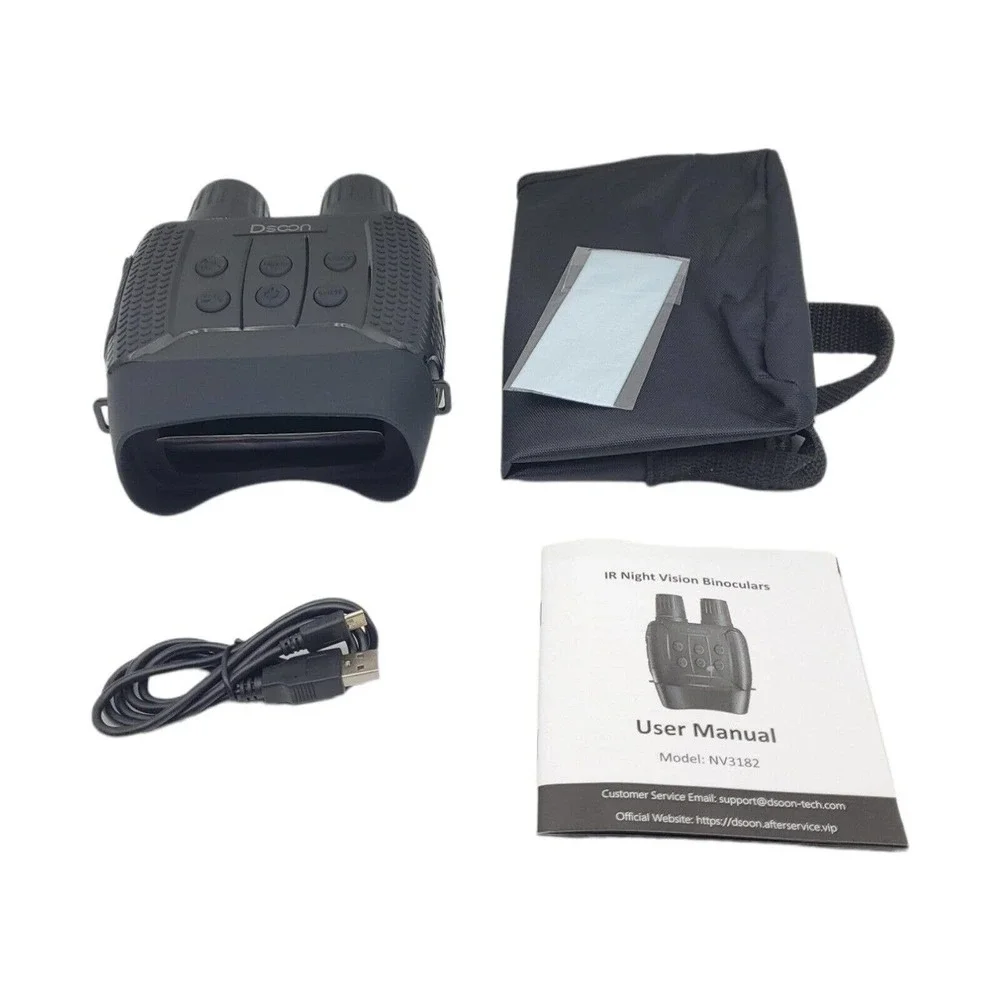 Dsoon NV3182 Black 4X Digital Zoom Night Vision And Day Binoculars